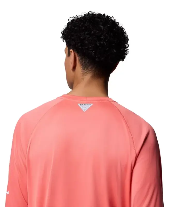 Men's Terminal Tackle Long-Sleeve T-Shirt - Melonade/White Logo - 5