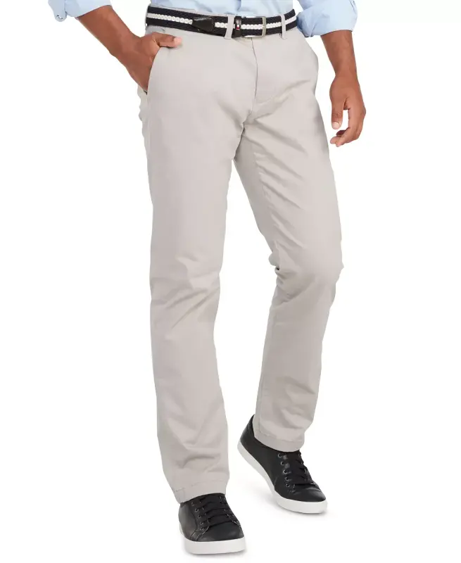 Men's TH Flex Stretch Straight-Fit Chino Pant - Drizzle - 1