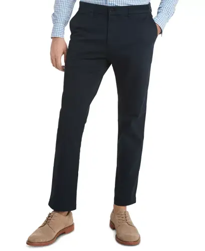 Men's TH Flex Stretch Slim-Fit Chino Pants - Navy Blazer 