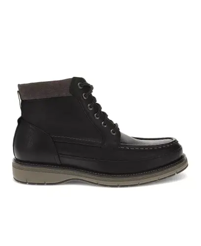Men's Thames Casual Moc Toe Boot - Black - DOCKERS (1)