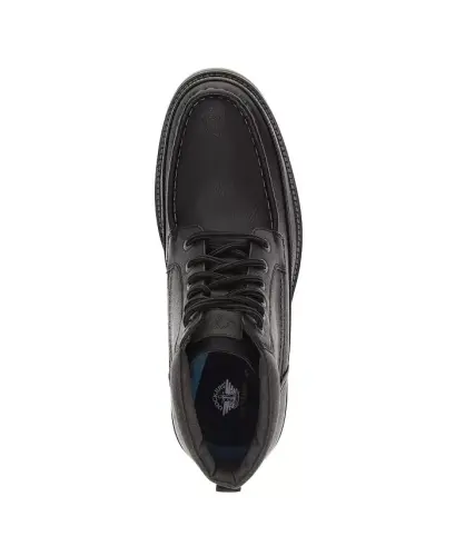 Men's Thames Casual Moc Toe Boot - Black - 3