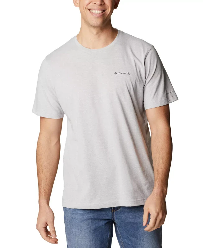 Men's Thistletown Hills T-shirt-Columbia Gray Heather - COLUMBIA