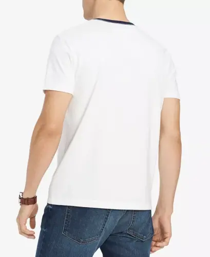 Men's Tino Logo Short Sleeve T-Shirt-Bright White - TOMMY HILFIGER (1)