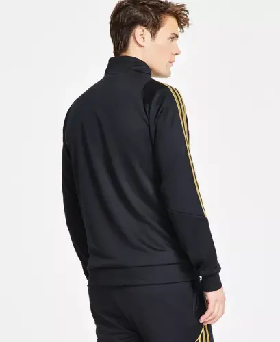 Men's Tiro 24 Slim-Fit Performance 3-Stripes Track Jacket - Black/drfo - 4