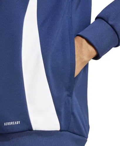 Men's Tiro 24 Slim-Fit Performance 3-Stripes Track Jacket - Team Navy/wht - 4