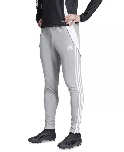 Men's Tiro 24 League Pants-Mid Grey / Wht - ADIDAS (1)