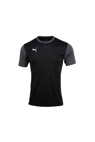 Erkek Tişörtü Günlük Kullanıma Uygun ve Antrenman T-shirt - Siyah65648403 