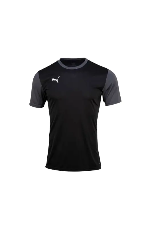 Erkek Tişörtü Günlük Kullanıma Uygun ve Antrenman T-shirt - Siyah65648403 - 1