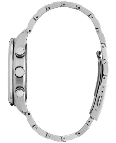 Men's Tsuki-yomi A-T Chronograph Sport Luxury Eco-Drive Silver-Tone Titanium Bracelet Watch 43mm - Silver-tone - CITIZEN (1)