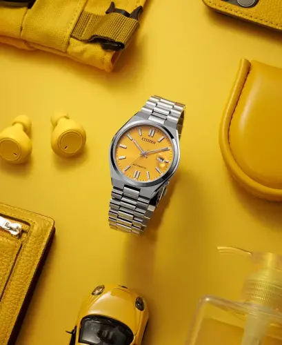 Men's Tsuyosa Automatic Stainless Steel Bracelet Watch 40mm - Silver-tone - 4