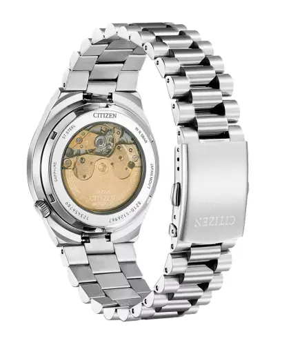 Men's Tsuyosa Automatic Stainless Steel Bracelet Watch 40mm-Silver-tone - 6