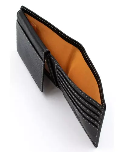 Men's Cow Tucson Passcase Leather Wallet - Black - TIMBERLAND (1)