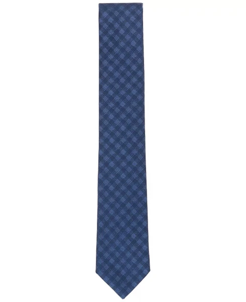 Men's Tyrrell Check Tie, Exclusively at Modazone-Royal - ALFANI (1)