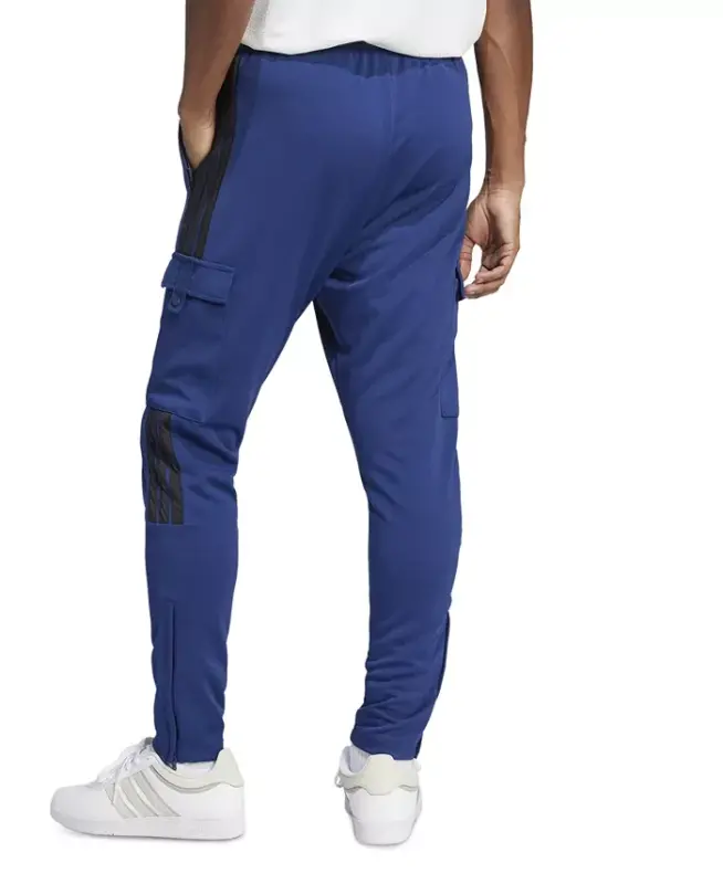 Men's Three-Stripes Tiro Cargo Pants - Drk Blue/blk - 2