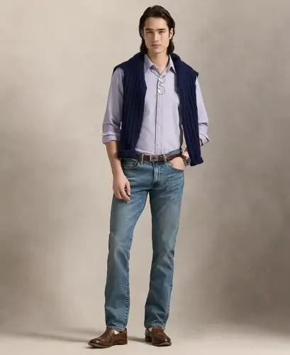 Men's Varick Slim Straight Jeans - Blue - 2