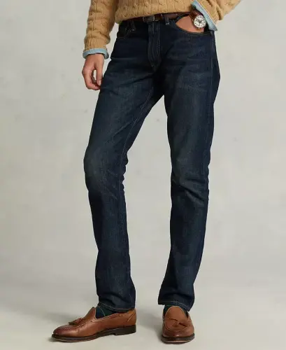 Men's Varick Slim Straight Jeans-Morris Dark 