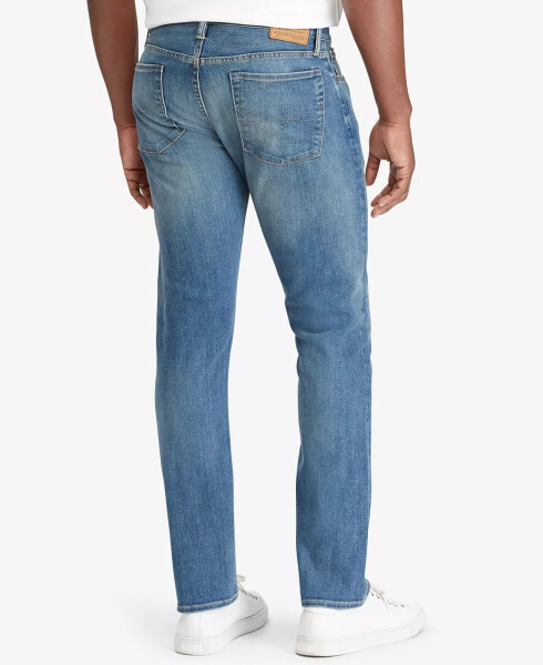 Erkek Varick Slim Straight Jeans Mavi - 2