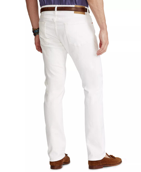 Erkek Varick Slim Straight Kot Pantolon New Hudson Beyaz - 6