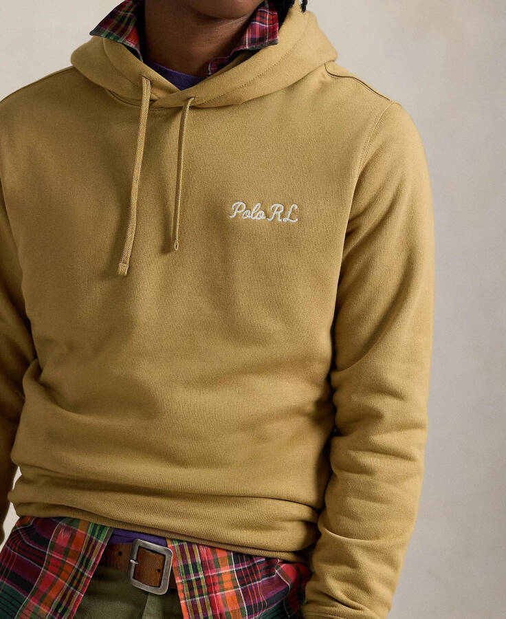 Erkek Vintage Kalıp Grafik Sweatshirt Camel - 3