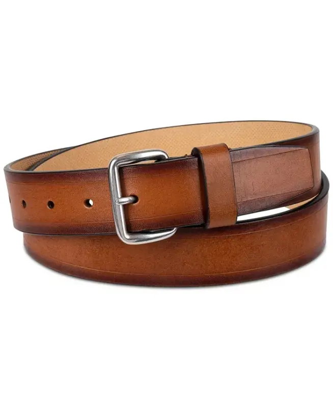 Men's Wakefield Burnished Dress Belt - Tan - 1