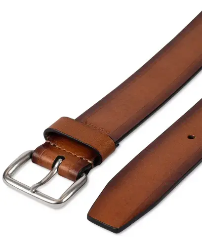 Men's Wakefield Burnished Dress Belt - Tan - 4