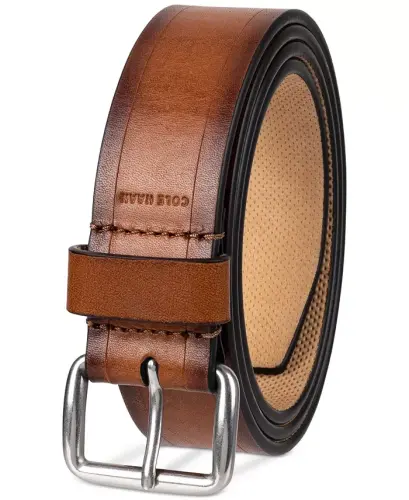 Men's Wakefield Burnished Dress Belt - Tan - 5