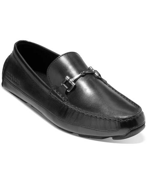 Erkek Wyatt Bit Sürme Loafer Siyah - 1