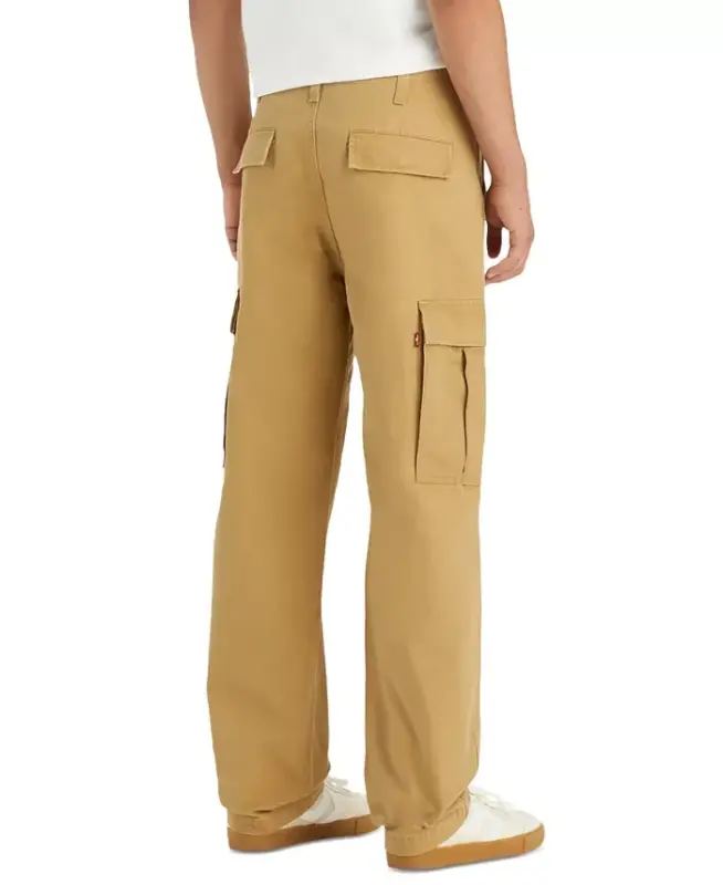 Men's XX Relaxed-Fit Straight-Leg Cargo Pants - British Khaki - 3