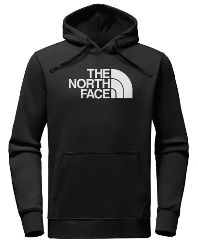Men's Half Dome Logo Hoodie-Tnf Black/tnf White - 3