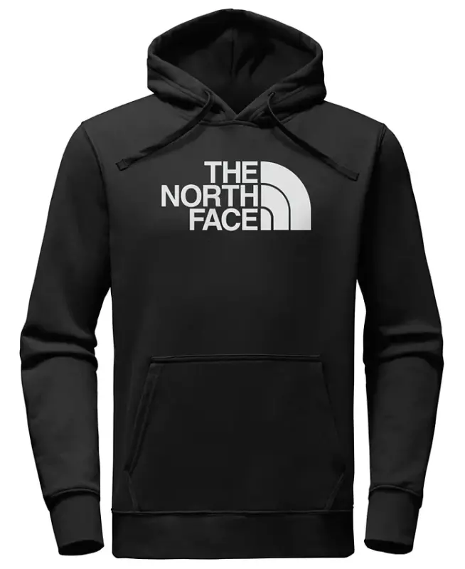 Men's Half Dome Logo Hoodie-Tnf Black/tnf White - 3