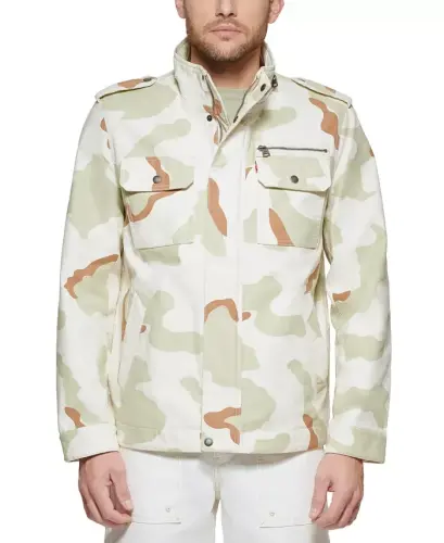Men's Field Jacket - Desert Camo/sand 