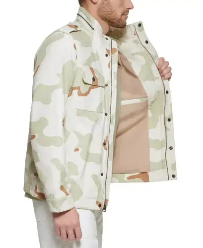Men's Field Jacket - Desert Camo/sand - 2