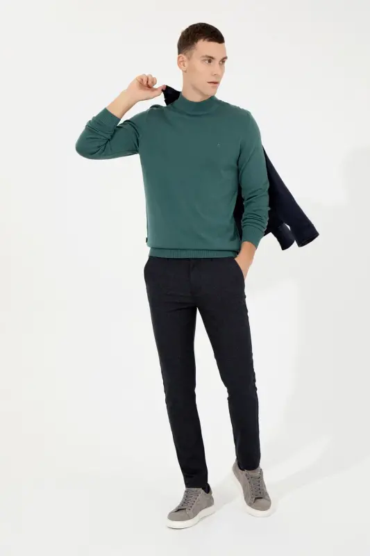 Erkek Yesil Kazak-VR054 - 3