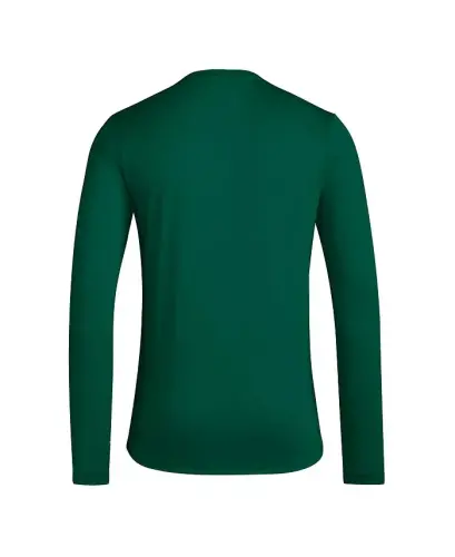 Men's Green Miami Hurricanes Locker On-Court In the Fade Long Sleeve T-Shirt - Green - 3