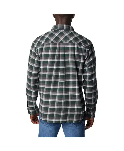 Men's Green Michigan State Spartans Flare Gun Flannel Long Sleeve Shirt - Green - COLUMBIA (1)
