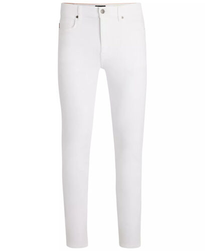 Men's Soft-Motion Slim-Fit Jeans - White - 3