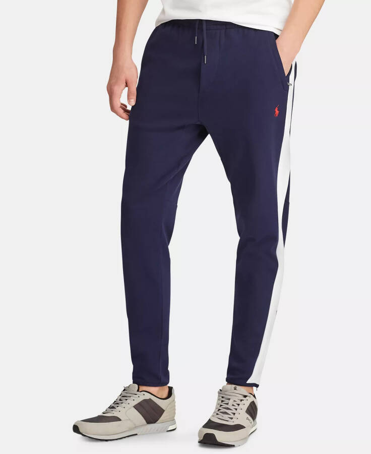 Erkek Yumuşak Pamuklu Aktif Jogger Pantolon Modern Lacivert - 1