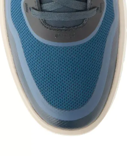 Men's Generation ZERØGRAND Stitchlite ™ Lace-Up Sneakers - Blue Wing Teal-Oxford Tan-Ivory - 6