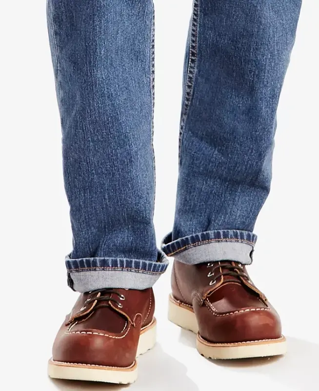 Levi’s Men’s 505™ Regular-Fit Stretch Jeans - Stonewash - 5