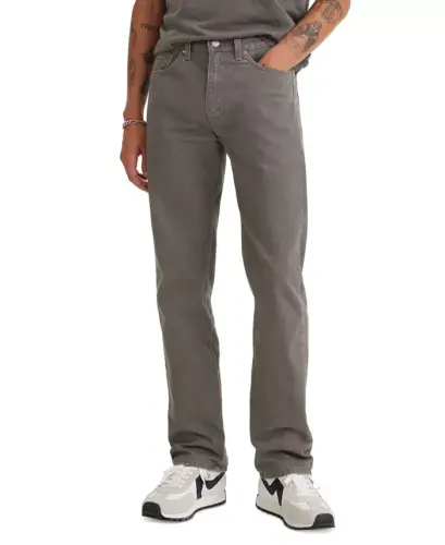 Levi’s Men’s 505™ Regular-Fit Stretch Jeans - Iron Stone 