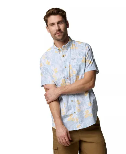 Men's Rapid Rivers Printed Shirt - White Line - 3