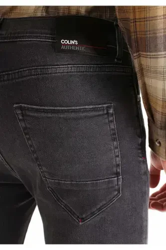 Skinny Fit Düşük Bel Dar Paça Erkek Lacivert Jean Pantolon - 5