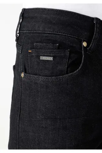 Straight Fit Düşük Bel Düz Paça Erkek İndigo Jean Pantolon - Prag wash - 5