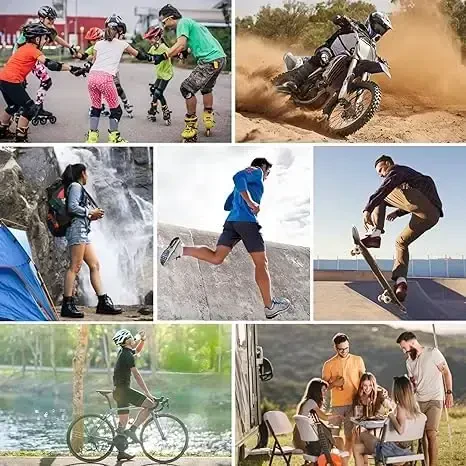 FNEWGK Photochromic Camera Video Recording Cycling Smart Sunglasses for Men -UV Polarized Sport Eyewear Full HD 1080p with 64GB Memory Card for Running and Driving - 6