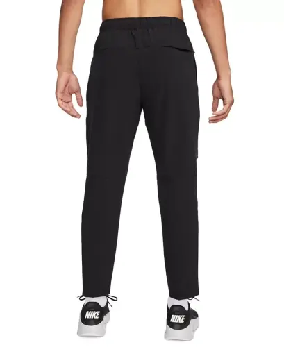 Men's Unlimited Dri-FIT Tapered-Leg Drawstring Pants - Black/black/(black) - 2