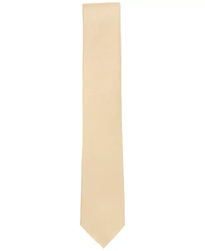 Men's Tahoe Geo-Pattern Tie, Exclusively at Modazone - Yellow - 2