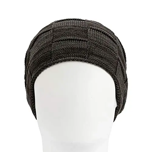 Vgogfly Slouchy Beanie for Men Winter Hats for Guys Cool Beanies Mens Lined Knit Warm Thick Skully Stocking Binie Hat - 2
