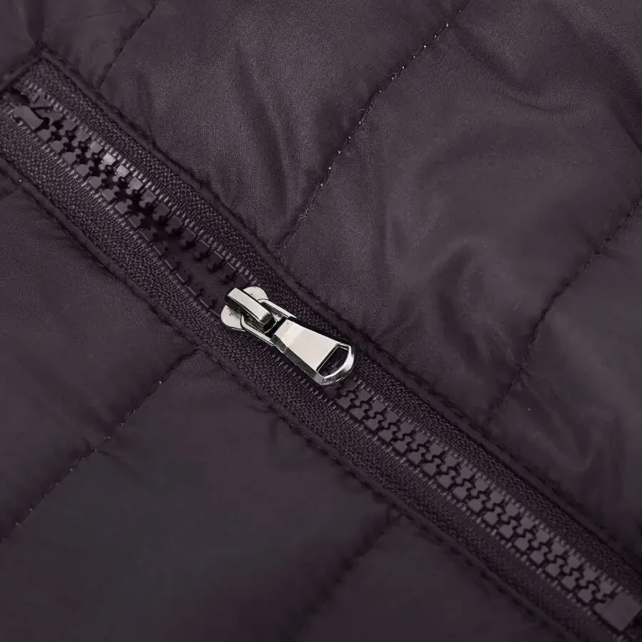 Zpanxa Mens Winter Coats Men's Solid Color Hooded Jacket Cotton Padded Jacket Fashion Cotton Padded Jacket Men's Warm Cotton Padded Jacket- - 5