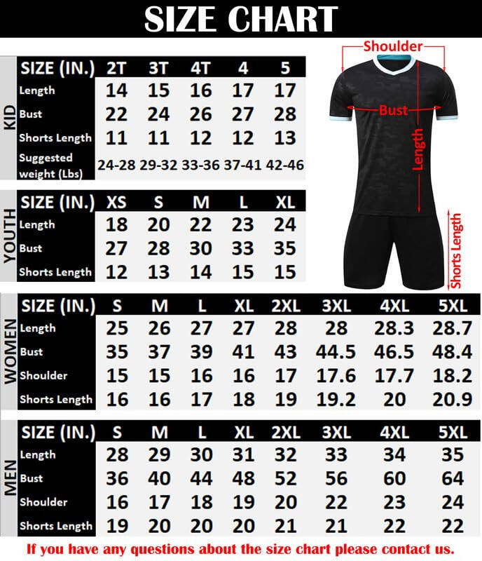 Erkekler, Kadınlar, Gençler ve Çocuklar İçin Siyah Özel Futbol Formaları, Kişiselleştirilmiş Futbol Forması Baskılı İsim Numarası Logo Erkek Giyim - 6