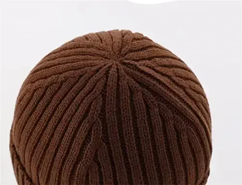 Connectyle Fleece Lined Cuffed Beanie Hat for Men Women Knitted Winter Wool Beanies Skull Cap Warm Watch Hat - 3